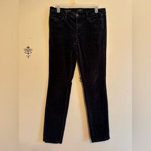 Loft corduroy pants Charcoal color size 8